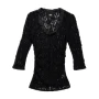 Дамска дантелена рокля  Dolce & Gabbana Black Mesh Mini Dress, снимка 1