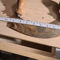Нож лодка за кълцане-рязане маркиран, снимка 4 - Други инструменти - 43015559