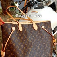 Кафява чанта Louis Vuitton  Neverfull, снимка 3 - Чанти - 37507285