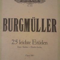Burgmüller - 25 liechte Etüden - Opus 100 (Ruthardt) - Edition Peters , снимка 1 - Други - 43749505