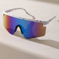 Модни мъжки спортни слънчеви очила, снимка 1 - Слънчеви и диоптрични очила - 43034458