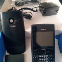 Телефон Nokia X2-01 QWERTY-клавиатура, microSD, Bluetooth. Камера0.3MP черен, снимка 4 - Nokia - 43702517