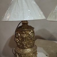 Две барокови настолни лампи, снимка 2 - Настолни лампи - 43549387