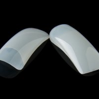 Бели удължители за ноктопластика, снимка 2 - Продукти за маникюр - 17535967