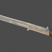 Елфически меч със стойка-”Властелинът на пръстените” Толкин, снимка 2 - Други ценни предмети - 32218654