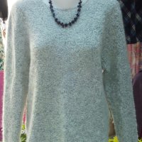 Блузони и пуловери от мохер-ръчно плетиво, снимка 9 - Блузи с дълъг ръкав и пуловери - 32547561