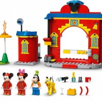 НОВО ЛЕГО 10776  DISNEY - Пожарникарската станция на Мики и приятели LEGO 10776 Mickey & Friends Fir, снимка 2 - Образователни игри - 38119016