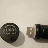 Германски Мини LED Фенер с презареждане през USB, снимка 3 - Прожектори - 38969556