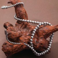 👑 💗 Жестоко Колие във Формата на Змия с Огъващ се Ефект в Сребристо КОД : е368💗 👑 💋 , снимка 5 - Колиета, медальони, синджири - 43868302