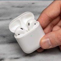 Airpods 2 Bluetooth безжични слушалки зареждащ кейс, снимка 5 - Безжични слушалки - 39895422