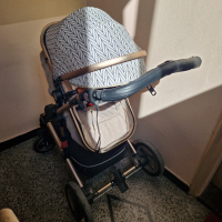 Детска количка Мони, снимка 8 - Детски колички - 44874312