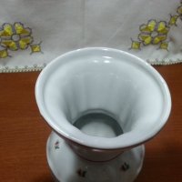 Стар български порцелан ваза , снимка 5 - Антикварни и старинни предмети - 42867915