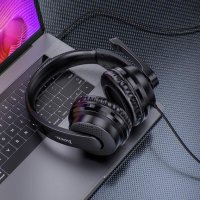 Гейминг слушалки Hoco Headphones “W103 Magic tour” gaming headset, снимка 5 - Слушалки за компютър - 33077372