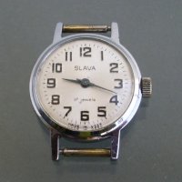 Съветски механични ръчни часовници Slava, Аврора, Luch, снимка 3 - Антикварни и старинни предмети - 28612570