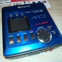 aiwa am-f72 minidisc recorder-mettal, снимка 1 - MP3 и MP4 плеъри - 28361789