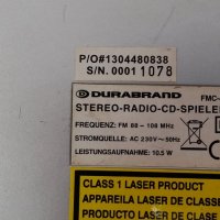 CD радио Durabrand FMC-4100, снимка 5 - Радиокасетофони, транзистори - 28733023