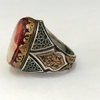 Уникален дизайнерски сребърен пръстен.№0394 , снимка 4 - Колекции - 33581772