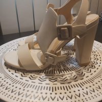 Елегантни дамски токчета сандали Ideal Shoes, 40 номер, НОВИ, снимка 9 - Дамски обувки на ток - 35231216