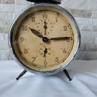 Стар немски часовник / будилник - NACAR - Made in Germany - 1930г., снимка 5 - Антикварни и старинни предмети - 34839881