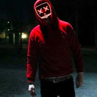Хелоуин маска Прочистване LED, снимка 7 - Други - 43898810