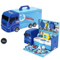 Детски камион Докторски център, снимка 3 - Коли, камиони, мотори, писти - 43334920