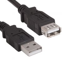 Кабел USB2.0 удължител 0.7м Digital One SP00214 - мъжко/женско Cable USB2.0 type A-A M/F,0.7m, снимка 1 - Кабели и адаптери - 32812777