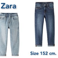 Zara светли и тъмни дънки р-р 152 см., снимка 1 - Детски панталони и дънки - 43550340