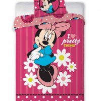 Детски Спален комплект 160X200 см Minnie Mouse, снимка 1 - Спално бельо и завивки - 27112379