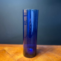 Кобалтово синя ваза, снимка 3 - Вази - 44890412