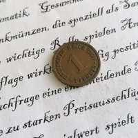 Райх монета - Германия - 1 пфениг | 1900г.; серия D, снимка 1 - Нумизматика и бонистика - 28859963