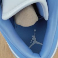 Нови Оригинални Обувки Размер 40 Номер Nike UNC Blue Сини Бели Маратонки унисекс , снимка 7 - Маратонки - 40312802