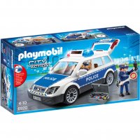 Playmobil - Полицейска кола със звук и светлини 6920 , снимка 1 - Конструктори - 33606318