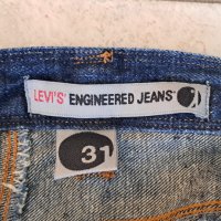 levi's мъжки дънки levis размер 31  levi strauss engineered цвят син, снимка 13 - Дънки - 40470460