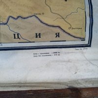Стара карта,Отечествената война на България 1944-45г, снимка 15 - Антикварни и старинни предмети - 40688521