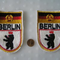 Нашивка стария герб на НРБ и ГДР нашивки, снимка 2 - Колекции - 24596835
