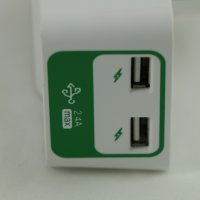 Предпазител, контакт от пренапрежение 2x USB, 2 модела, Германия, снимка 5 - Друга електроника - 27666603