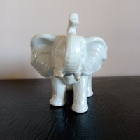 Порцеланова фигура на слон , снимка 3 - Колекции - 43886677