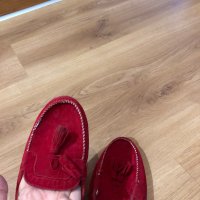 Мокасини червени, снимка 6 - Дамски ежедневни обувки - 37838887