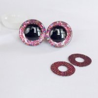 3D 20мм блестящи очички за амигуруми, плетени играчки, снимка 7 - Други - 35286424