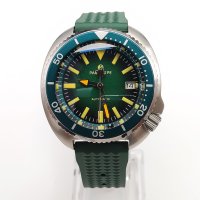 PARNSPRE автоматичен часовник за гмуркане, 300 M, стъкло сапфир, японски мехнизъм NH35A, снимка 12 - Мъжки - 40692719