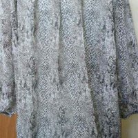 Нежна ефирна блуза/топ в черно и бяло🍀👚S,M,L🍀👚 арт.406, снимка 3 - Корсети, бюстиета, топове - 28214042