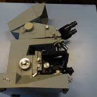 Микроскоп професионален IOR Bucuresri N.I.D. 10147-74, снимка 14 - Други машини и части - 43240157