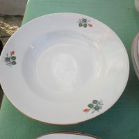 Български порцелан чинии,купи сосиера  37 части, снимка 2 - Чинии - 34882052