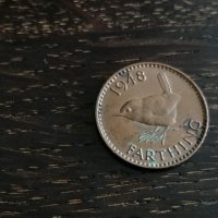 Монета - Великобритания - 1 фартинг | 1948г., снимка 3 - Нумизматика и бонистика - 27116249