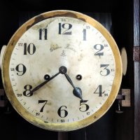 Немски стенен часовник 'Gustav Becker, снимка 4 - Антикварни и старинни предмети - 43379621