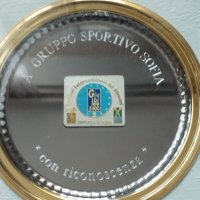 Спортен Плакет в луксозна рамка с стъкло., снимка 2 - Други ценни предмети - 40613083