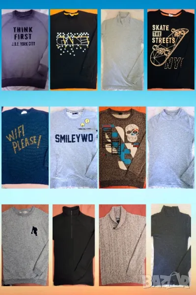 Спортни блузи -дълъг ръкав/12-13-14 год./, снимка 1