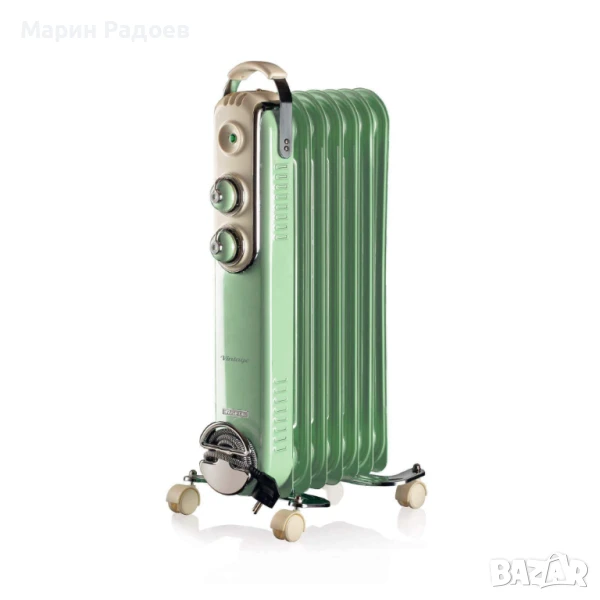 Маслен радиатор Ariete VINTAGE, 7 ребра, снимка 1