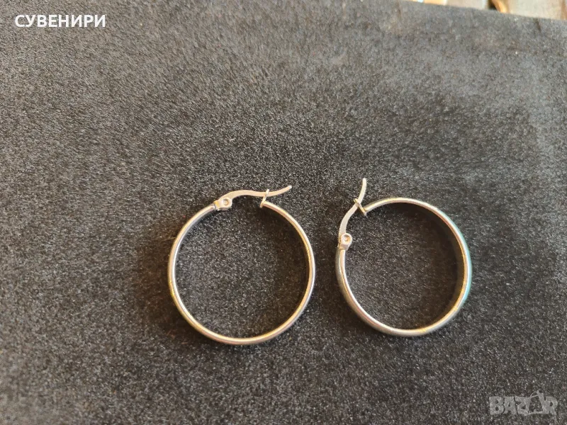 Халки цвят сребрист от неръждаема стомана , снимка 1