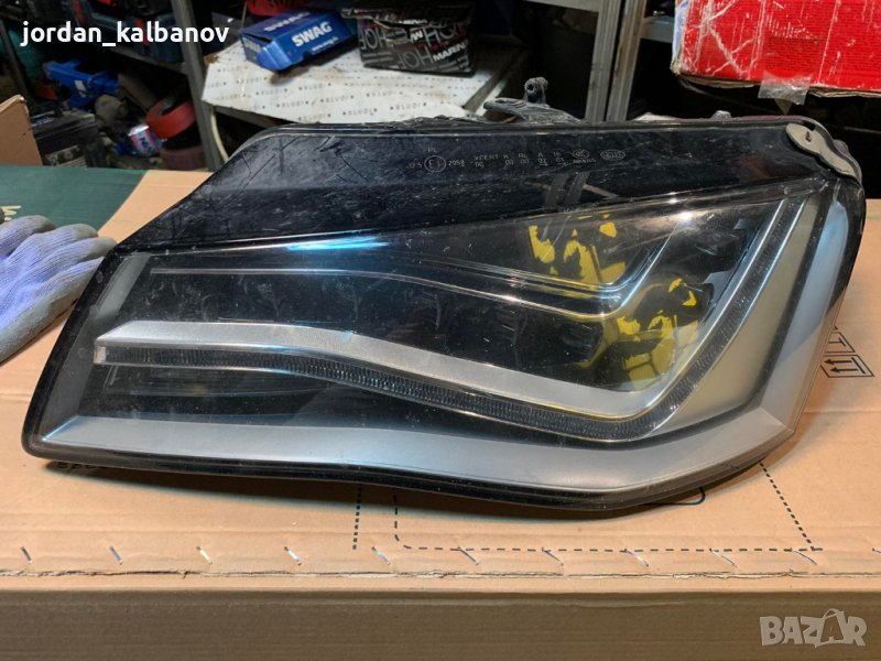 Оригинален full led фар ляв Ауди А8 комплект напълно обурудван само за 2200лв. 4h0941003, снимка 1